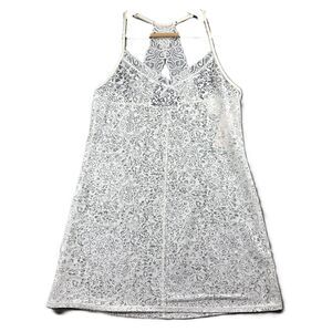 Linea Donatella NWT Lace Nightgown Chemise Slip Dress White Honeymoon Med D175